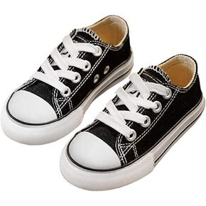 iFANS Boys and Girl Low Top Canvas Kids Lace up Sneakers in Saudi Arabia