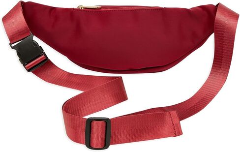 Zodaca Black Extra Large Fanny Pack, Plus Size Crossbody Bag with Adjustable Belt Straps, Fits 34-60 Inch Waist (Expands to 5XL) in Saudi Arabia