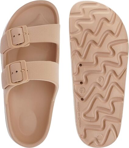 صندل نسائي من BRONAX بحزام قابل للتعديل مع دعم للقوس in Kuwait