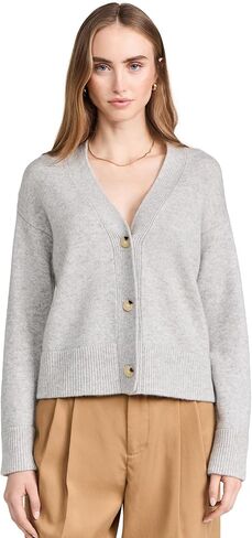 سترة Vince النسائية ذات 3 أزرار بتصميم مربع in Kuwait