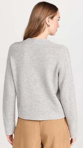 سترة Vince النسائية ذات 3 أزرار بتصميم مربع in Kuwait