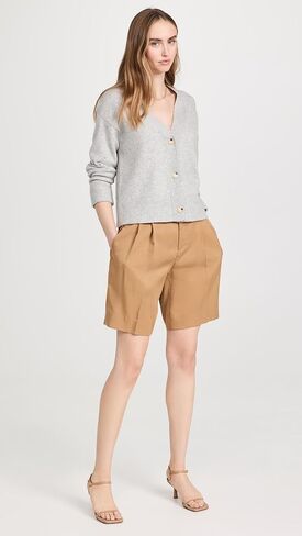 سترة Vince النسائية ذات 3 أزرار بتصميم مربع in Kuwait