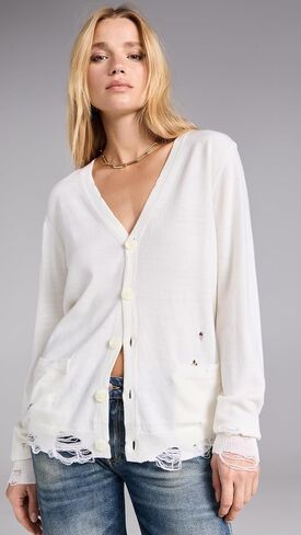 R13 Women's Boyfriend Cardigan in Saudi Arabia