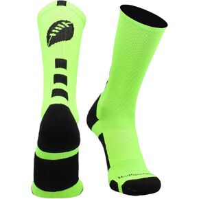 MadSportsStuff Youth Football Socks Crew Length for Boys or Men, Football Gift