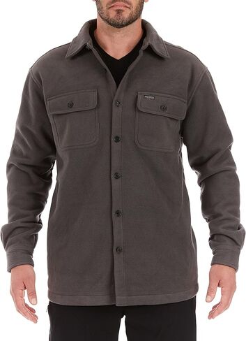 Smith's Workwear Men's Sherpa Lined Fleece Shirt Jacket in Saudi Arabia