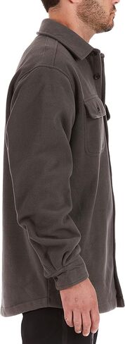 Smith's Workwear Men's Sherpa Lined Fleece Shirt Jacket in Saudi Arabia