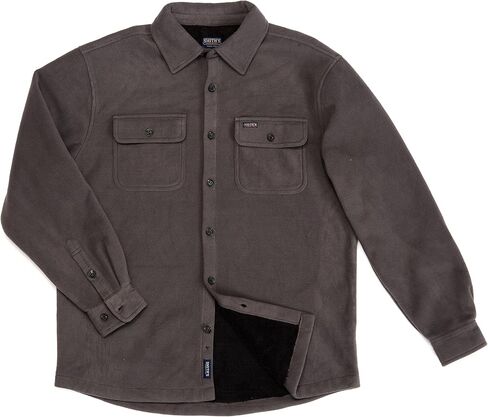 Smith's Workwear Men's Sherpa Lined Fleece Shirt Jacket in Saudi Arabia