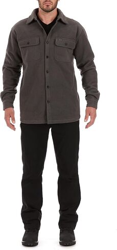 Smith's Workwear Men's Sherpa Lined Fleece Shirt Jacket in Saudi Arabia