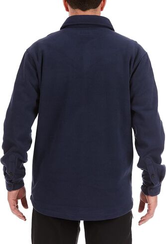 Smith's Workwear Men's Sherpa Lined Fleece Shirt Jacket in Saudi Arabia