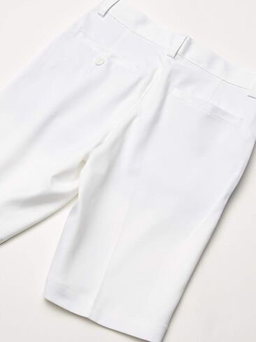 سروال قصير للأولاد PGA TOUR مقاس 9 بوصات Motionflux مطاطي مسطح من الأمام in Kuwait