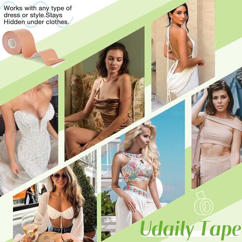يو ديلي شريط علم الحركة مقصوص مسبقًا (عبوة من 4 لفات)، شريط رياضي علاجي مرن للركبة والكتف والمرفق، جيد التهوية، مقاوم للماء، خالٍ من اللاتكس, بيج in Kuwait