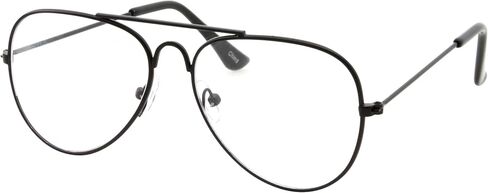 Kids Fake Aviator Eye Glasses Clear Lens Children's Non Prescription (Age 3-10) in Saudi Arabia