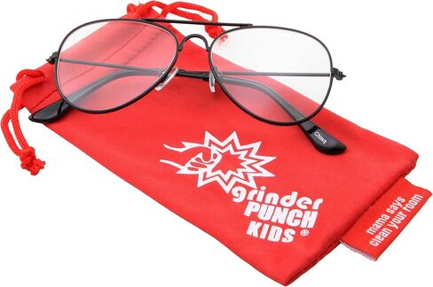 Kids Fake Aviator Eye Glasses Clear Lens Children's Non Prescription (Age 3-10) in Saudi Arabia
