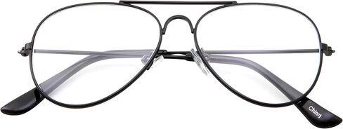 Kids Fake Aviator Eye Glasses Clear Lens Children's Non Prescription (Age 3-10) in Saudi Arabia