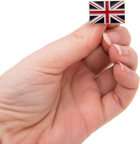 United Kingdom Flag Lapel Pin Enamel UK Country Made of Metal Souvenir Hat Men Women Patriotic Great Britain (Rectangle Pin) in Saudi Arabia