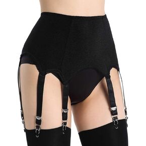 Aedericoe Thigh Garter Belt Stretchy Suspender Strap Belt for Lingerie Thigh Stockings