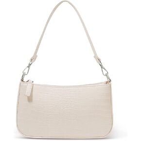 NIUEIMEE ZHOU Small Shoulder bag with 2 Removable Straps Cross Body Clutch Purse Handbag for Women