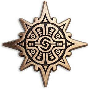 Pinsanity Aztec Warrior رمز طية صدر السترة دبوس in Saudi Arabia
