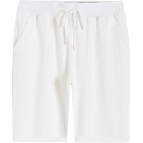 Weintee Women's Soft Knit Bermuda Shorts with Pockets in Saudi Arabia