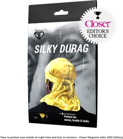 ShineDurags حريري دوراج | خرق الحرير الفاخر للرجال والنساء | مثالية لـ 360 موجة in Saudi Arabia