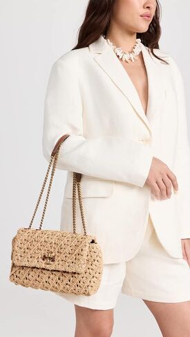 Tory Burch Women's Small Kira Crochet Convertible Shoulder Bag in Saudi Arabia