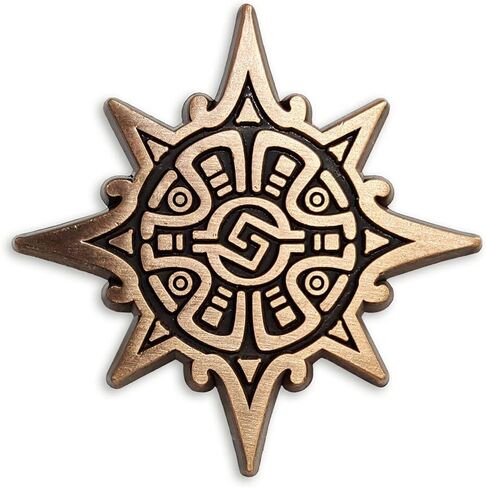 Pinsanity Aztec Warrior Symbol Lapel Pin in Saudi Arabia