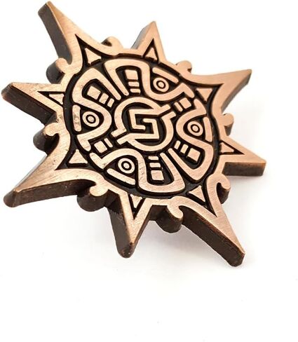 Pinsanity Aztec Warrior Symbol Lapel Pin in Saudi Arabia