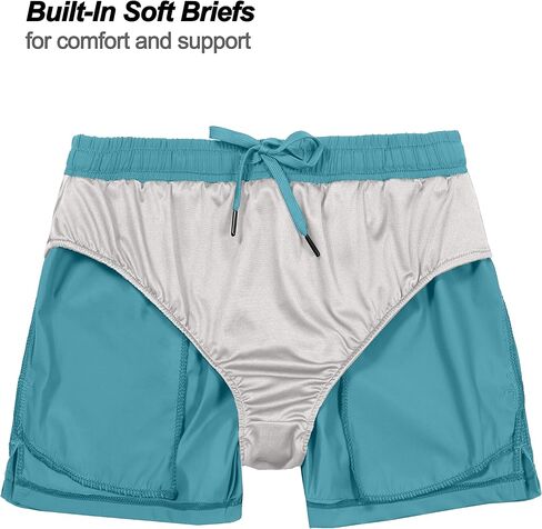 Little Donkey Andy Women's Running Shorts,Quick Dry Athletic Shorts Lightweight Active Workout Gym Shorts in Saudi Arabia