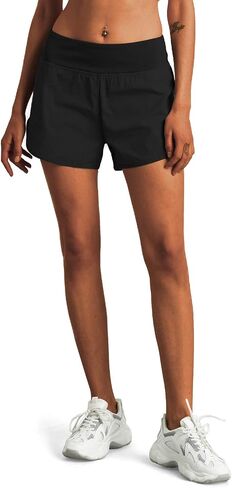 M MOTEEPI Womens High Waisted Running Shorts with Liner Athletic Sports Shorts with Phone Pockets Double Layer in Kuwait