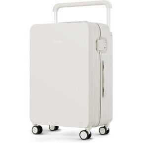 TUPLUS Suitcase Lightweight Luggage Hard Shell Suitcase with 4 Spinner Wheels Hold Check in Travel Case, Impression Series