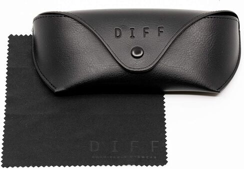 DIFF Eyewear Becky II Designer Cat Eye Sunglasses for Women 100% UVA/UVB, Tortoise in Kuwait
