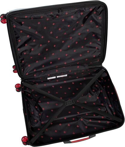 it luggage Elevate 32" Hardside Checked 8 Wheel Expandable Spinner, Black in Saudi Arabia