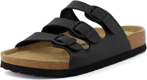 CUSHIONAIRE Women's Lela Cork footbed Sandal with +Comfort in Saudi Arabia