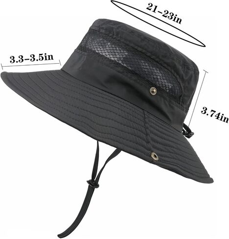 4 Pieces Women Men Sun Hat Wide Brim UV Protection Beach Cap Foldable Mesh Beach Hat for Hiking Fishing Multicolor in Saudi Arabia