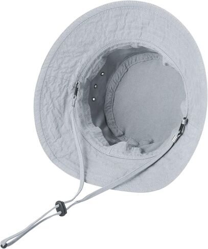 قبعة دلو من القطن المغسول للرجال من VOBOOM، قبعة Boonie قابلة للتعبئة للحماية من الشمس in Kuwait