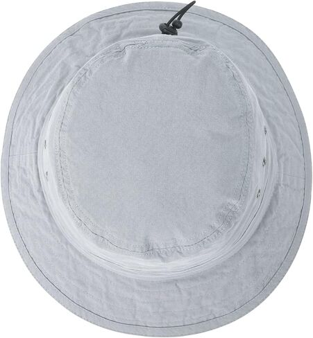 قبعة دلو من القطن المغسول للرجال من VOBOOM، قبعة Boonie قابلة للتعبئة للحماية من الشمس in Kuwait