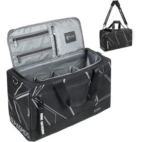 Sneaker Bag for Travel/Outdoor Sports Bag/Gym Bag /, Multi-functional Travel Duffel Bag with 3 Adjustable Dividers, & Shoulder Strap, Glow in Dark Nylon, Future Neon Green in Saudi Arabia