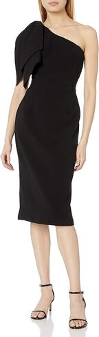فستان TIFFANY فستان نسائي من الشيفون مزين بكتف واحد من فستان MIDI ShEATH من Dress the People in Kuwait