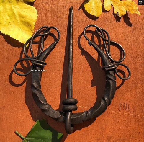 NauticalMart Medieval Brooch Renaissance Cloak Pin Knotted Ring Knight Armour in Saudi Arabia