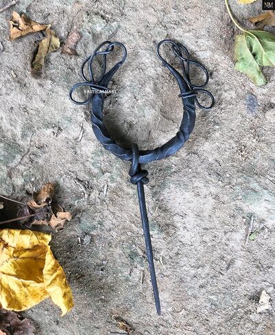 NauticalMart Medieval Brooch Renaissance Cloak Pin Knotted Ring Knight Armour in Saudi Arabia