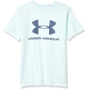 Under Armour Boys' Sportstyle Logo Short Sleeve T-Shirt in Saudi Arabia