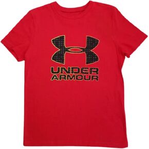 تيشيرت بأكمام قصيرة وشعار رياضي للأولاد من Under Armour in Kuwait