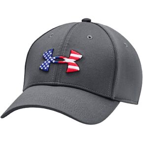 Under Armour Men's UA Freedom Blitzing Cap Hat M/L Gray