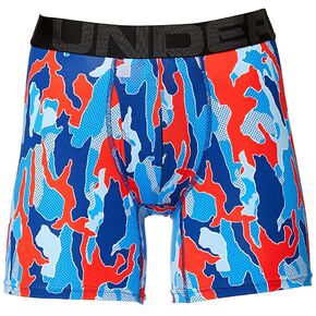 UA Tech 6" Seaonal Boxerjock - American Wave - Large in Saudi Arabia