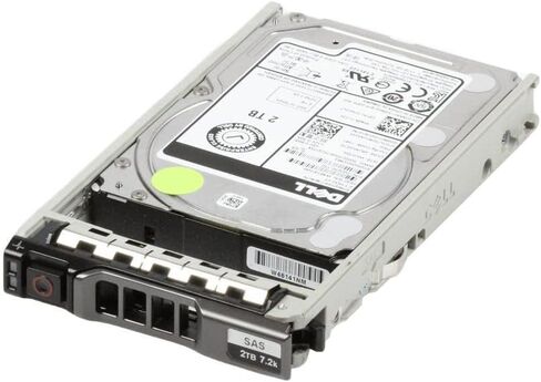 DELL 2TB 7.2K SAS 2.5" 12Gbps Hard Drive W/8FKXC Tray 13TH Generation Compatible with R430 R730 R630 R730XD T340 T430 T6 (Certified Refurbished) in Saudi Arabia