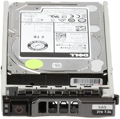 DELL 2TB 7.2K SAS 2.5" 12Gbps Hard Drive W/8FKXC Tray 13TH Generation Compatible with R430 R730 R630 R730XD T340 T430 T6 (Certified Refurbished) in Saudi Arabia
