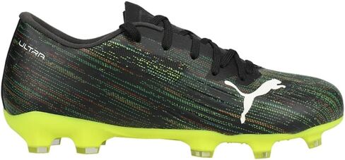PUMA Kids Boys Ultra 2.2 Firm GroundAg Soccer Cleats - Black in Saudi Arabia