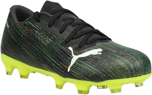 PUMA Kids Boys Ultra 2.2 Firm GroundAg Soccer Cleats - Black in Saudi Arabia