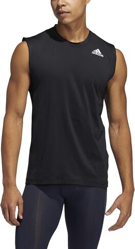 adidas Men's Techfit Sleeveless Fitted Tee in Saudi Arabia