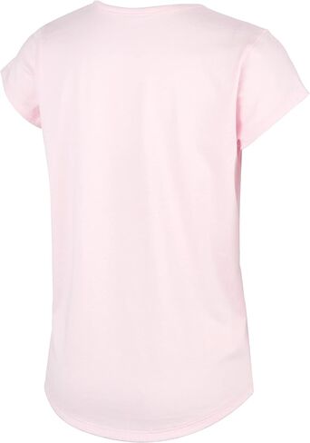 adidas Girls' Short Sleeve Scoop Neck Graphic Tee in Saudi Arabia